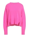 Pinko Wool-cashmere Blend Sweater In Pink