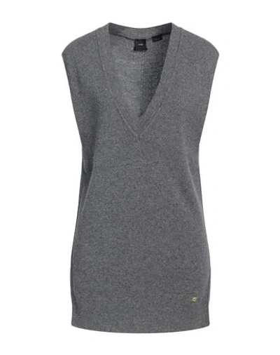 Pinko Woman Sweater Grey Size Xs Wool, Viscose, Polyamide, Cashmere In Gray