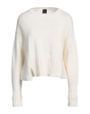 Pinko Round-neck Knit Jumper In White