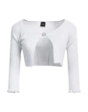 Pinko Woman Sweater Light Grey Size L Viscose, Polyester, Polyamide, Elastane