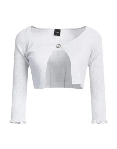 Pinko Woman Sweater Light Grey Size L Viscose, Polyester, Polyamide, Elastane
