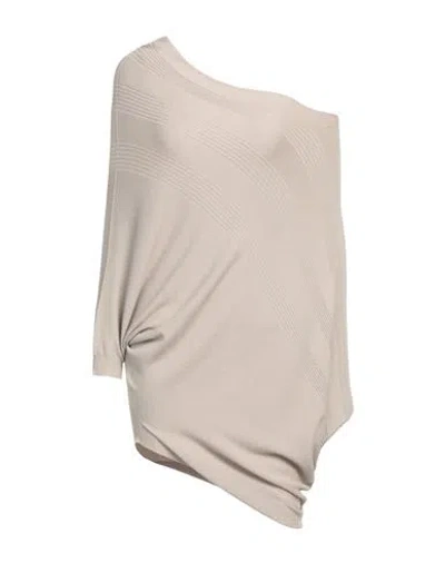 Pinko Woman Sweater Light Grey Size M Viscose, Polyamide, Wool