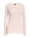 Pinko Woman Sweater Light Pink Size S Wool, Viscose, Polyamide, Cashmere
