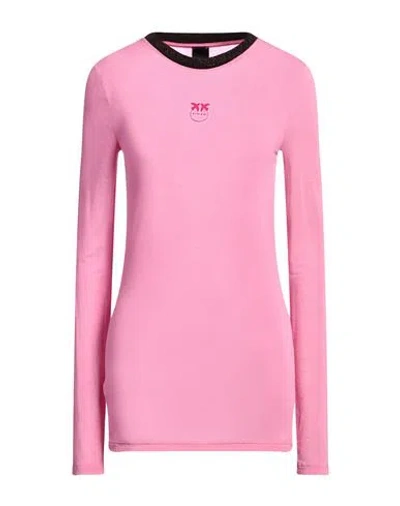 Pinko Woman Sweater Pink Size M Modal, Cashmere, Elastane In Magenta