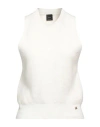 Pinko Woman Sweater White Size S Polyamide, Viscose, Wool, Elastane In White