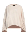 Pinko Macedonia Oversize Sweatshirt In Beige