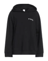 Pinko Woman Sweatshirt Black Size L Cotton In Black
