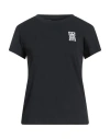 Pinko T-shirt  Woman Color Black In Blue