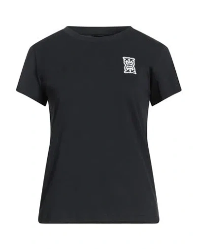 Pinko T-shirt  Woman Color Black In Blue