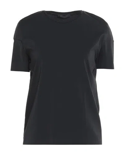 Pinko Woman T-shirt Black Size M Polyamide, Elastane