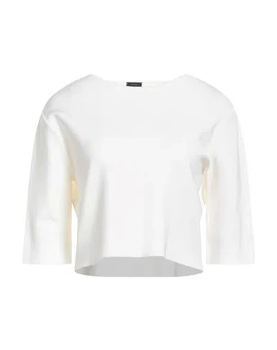 Pinko Woman T-shirt Cream Size L Viscose, Polyamide, Elastane In White