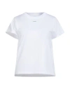 Pinko Logo Printed Crewneck T-shirt In White