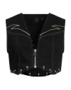 Pinko Woman Tailored Vest Black Size L Cotton In Black