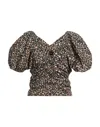 Pinko Tops In Black