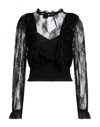 Pinko Blouses In Black