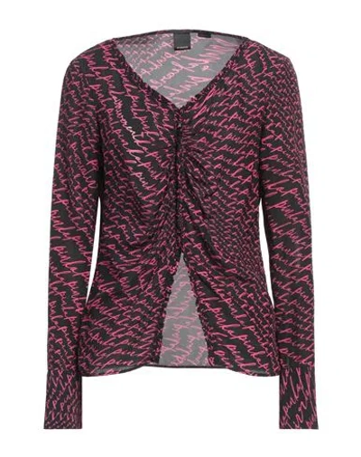 Pinko Woman Top Black Size 8 Viscose