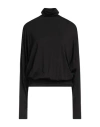 Pinko Woman Top Black Size L Viscose, Elastane In Black