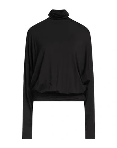Pinko Woman Top Black Size L Viscose, Elastane