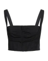 Pinko Wool Tops & Women's T-shirt In Black