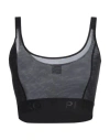 Pinko Woman Top Black Size S Polyamide, Elastane, Polyester In Black