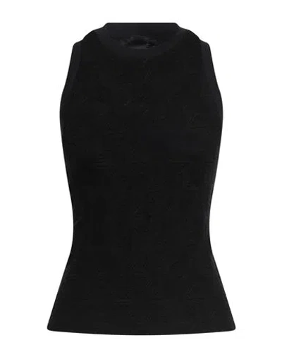 Pinko Woman Top Black Size Xs Viscose, Cotton, Elastane, Polyester, Polyamide