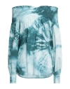 Pinko Woman Blouse Deep Jade Size 0 Cotton In Green
