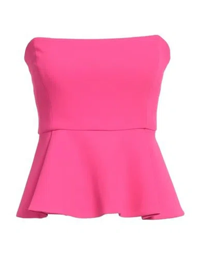Pinko Zipper Vest In Pink