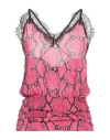 Pinko Woman Top Fuchsia Size 4 Polyester, Polyamide In Pink
