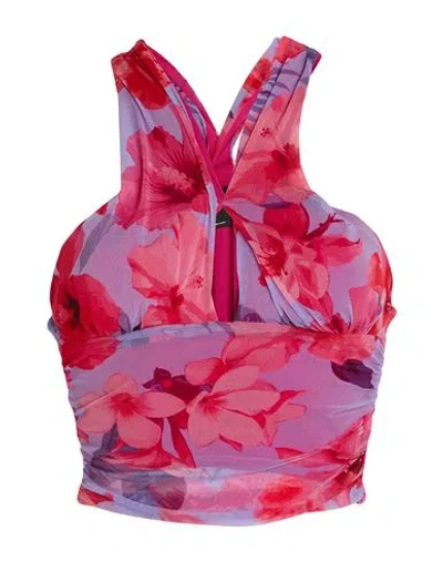 Pinko Woman Top Fuchsia Size S Polyamide