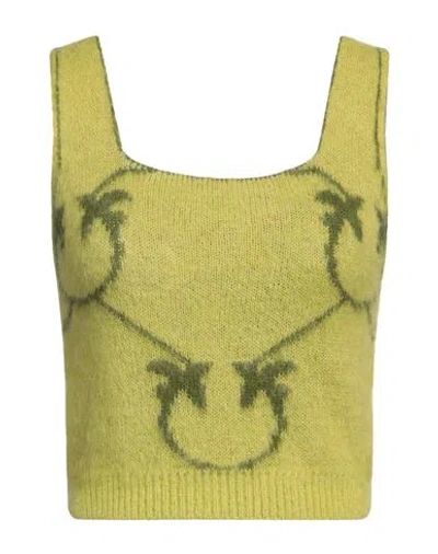 Pinko Woman Top Lime Green Size S Acrylic, Polyamide, Alpaca Wool