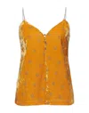 Pinko Tops In Yellow