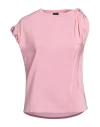 Pinko Woman Top Pink Size L Viscose, Elastane