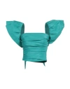 Pinko Woman Top Turquoise Size 2 Polyester In Blue