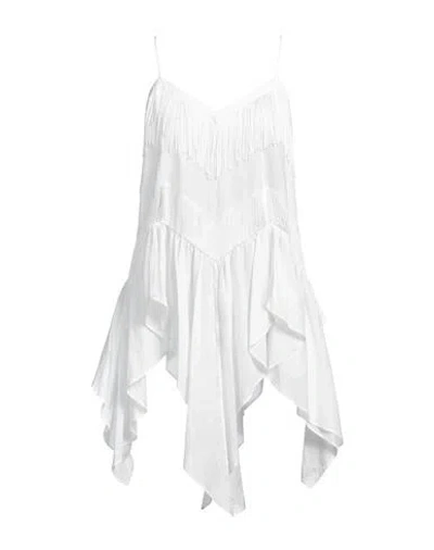 Pinko Woman Top White Size 6 Cotton, Acetate, Polyamide, Viscose In White