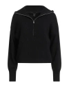 Pinko Woman Turtleneck Black Size Xs Wool, Cashmere, Viscose