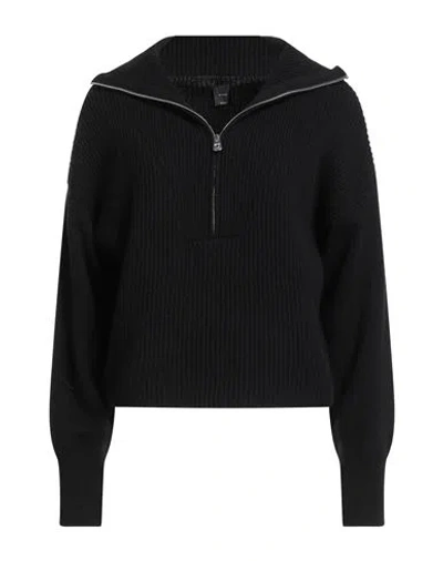 Pinko Woman Turtleneck Black Size Xs Wool, Cashmere, Viscose