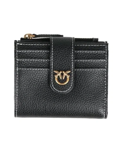 Pinko Woman Wallet Black Size - Leather