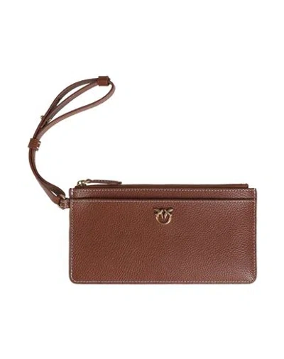 Pinko Woman Wallet Brown Size - Leather