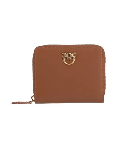 Pinko Woman Wallet Brown Size - Leather