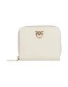 Pinko Woman Wallet Off White Size - Calfskin