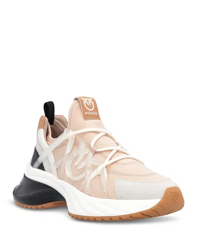 Pinko Women's Ariel 01 Sneakers In Oasis/cognac