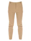 Pinko Bello Cigarette Pants In Camel