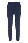 Pinko Women's Bello Straight-leg Trousers In Blue