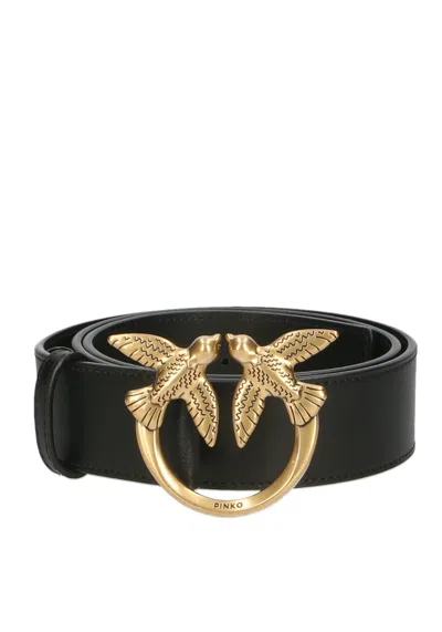 PINKO WOMEN'S BELT PINKO 100120A0F1-Z99Q BLACK