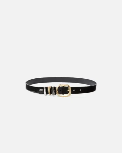Pinko Women's Belt  Chunky H3 105465 A2qk Z99p In Black