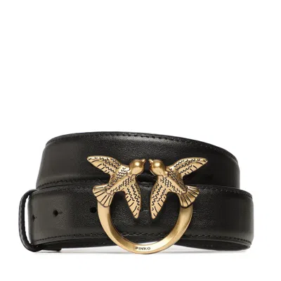 Pinko Women's Belts In Nero