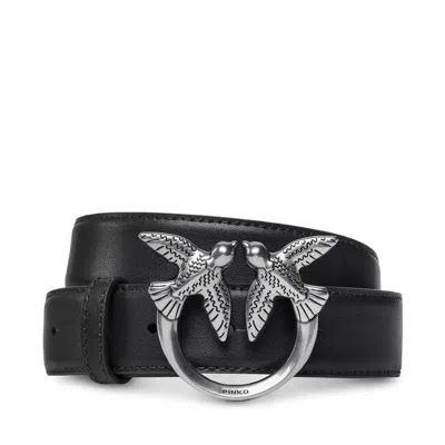 Pinko Women's Belts In Nero