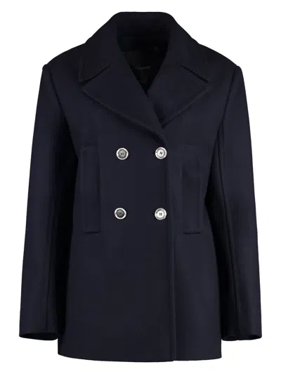 PINKO WOMEN'S DOUBLE-BREASTED WOOL BLEND CABAN