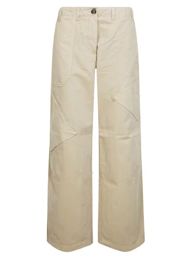 Pinko Haiku Cargo Pants In Neutral