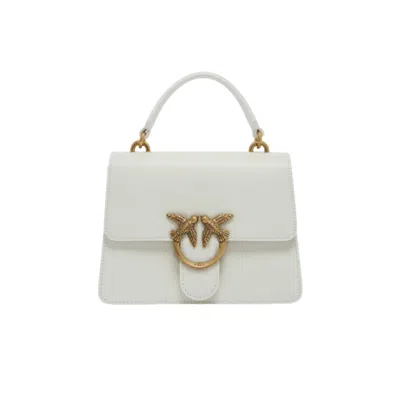 Pinko Women Handbags  - Love One Top Handle Mini Light - White